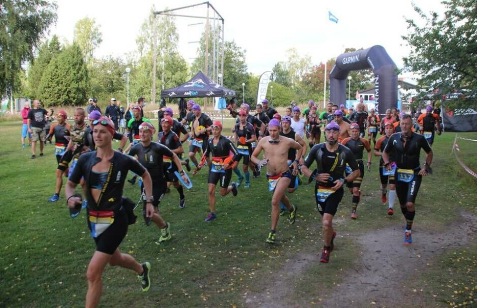 Sedan starten 2016 har Björnön varit centrum för Västerås Swimrun – i år blir det ny start- och målplats. Foto: Jonas Bergkvist