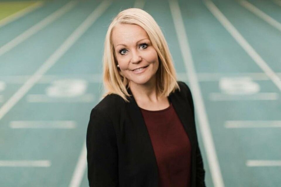 Anette Fransson, kommunikatör på RF-SISU Västmanland Foto: Henrik Mill