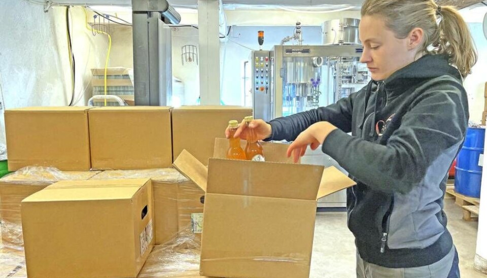 Johanna Ryberg från Köpings Must & Cider.