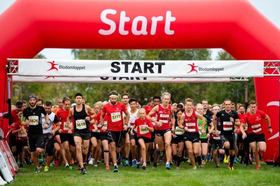 Nu kan Blodomloppet avgöras i Västerås igen med full styrka efter pandemin. Lokala arrangören Västerås Friidrottsklubb hoppas på 4 000 löpare till start den 25 augusti. Foto: Fredrik Karlsson/SolstaFoto