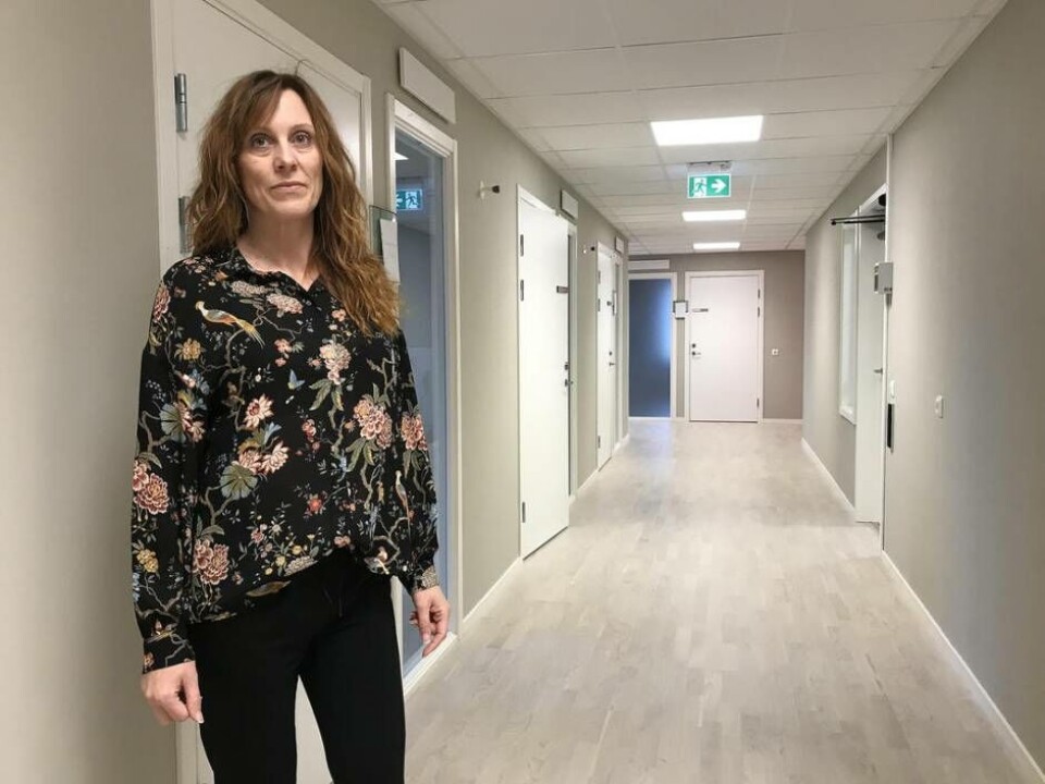 Ny vårdcentral. På måndag öppnar Achima Care den nya vårdcentralen i centrala Sala är klart. Här visar verksamhetschefen Marie Norrmén de nya lokalerna.