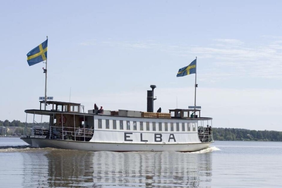 120-åriga Elbafärjan – med 100 år i Västerås – blir nu k-märkt. Foto: Pressbild