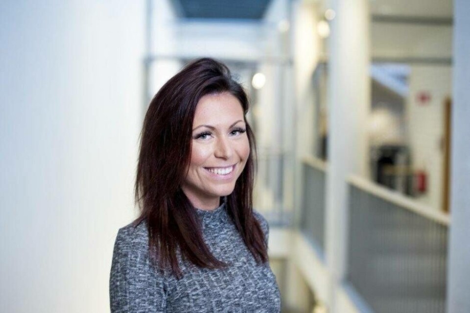Danijela Franjkovic är projektledare för MDH:s Musikhjälpen-insamling. Foto: Jonas Bilberg