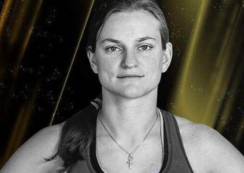 Motståndaren, belgiskan Femke Hermans. Foto: Privat