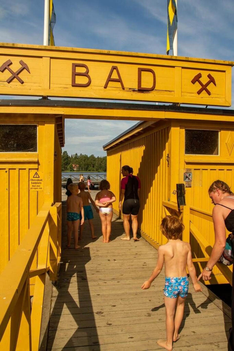 Kallbadhuset. Foto: Helena Andersson