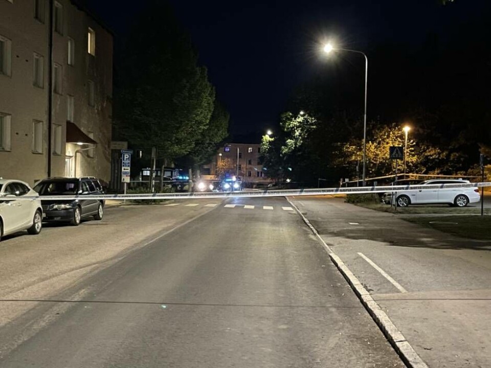 Stora områden i stadsdelen har spärrats av.