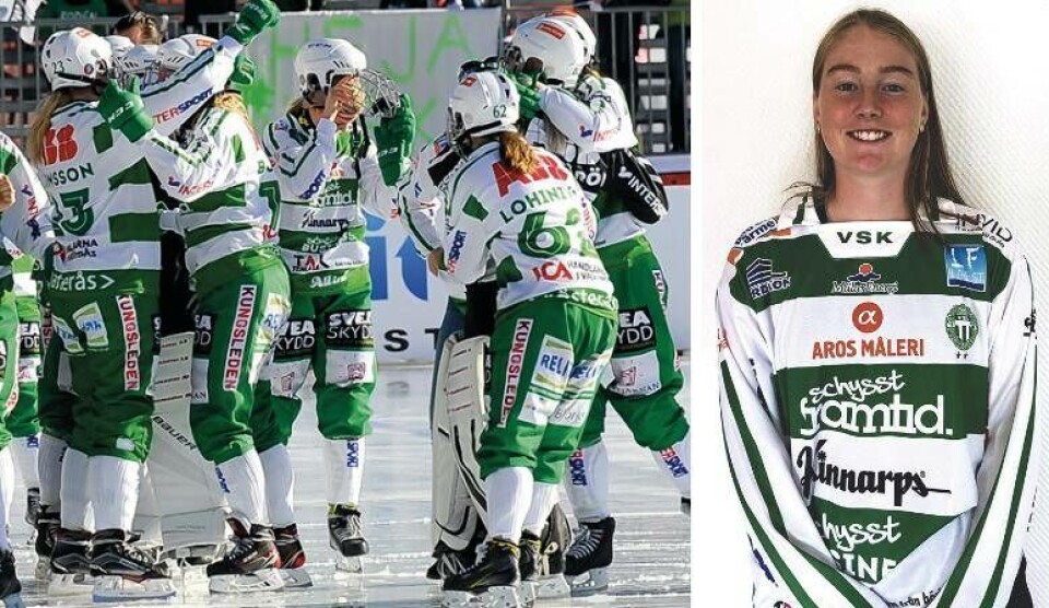 Edit Ljung ansluter till VSK från Skutskär. Foto: VSK Bandy