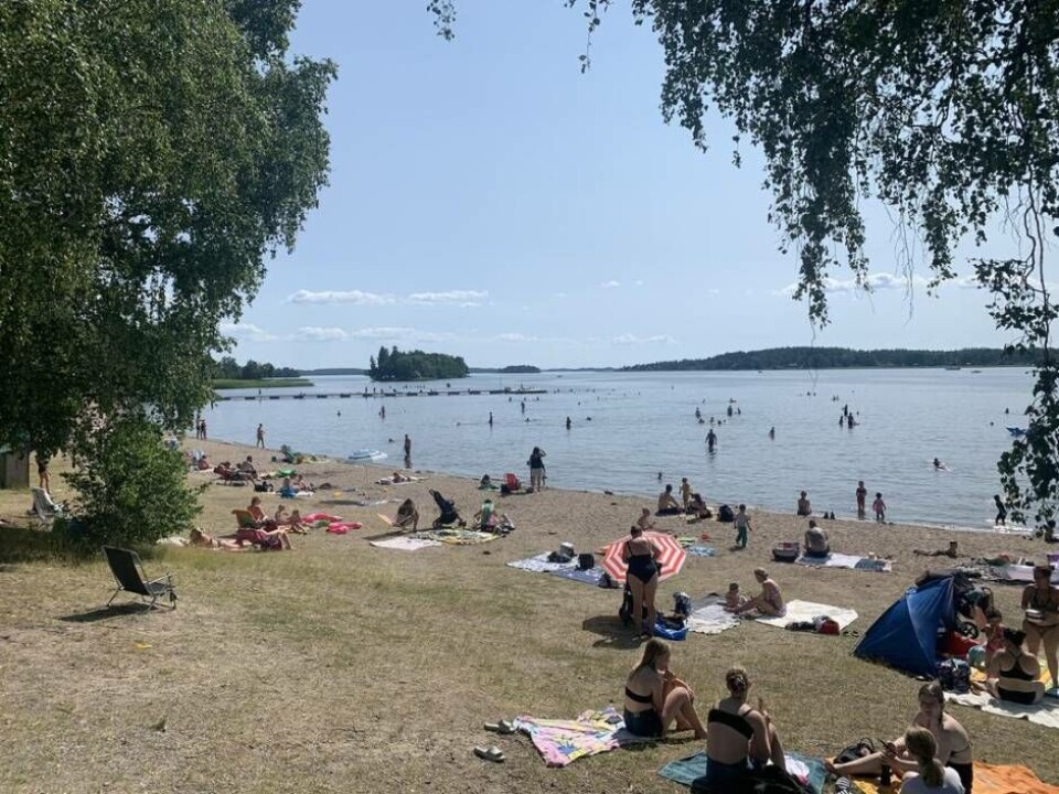 Björnöbadet är ett av baden i Västerås som kommer att ses över. Foto: Jonas Edberg