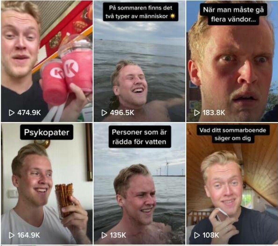 Winsent gör succé på Tiktok