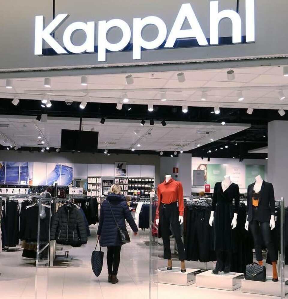 Kappahls butik i Igor i Västerås.
