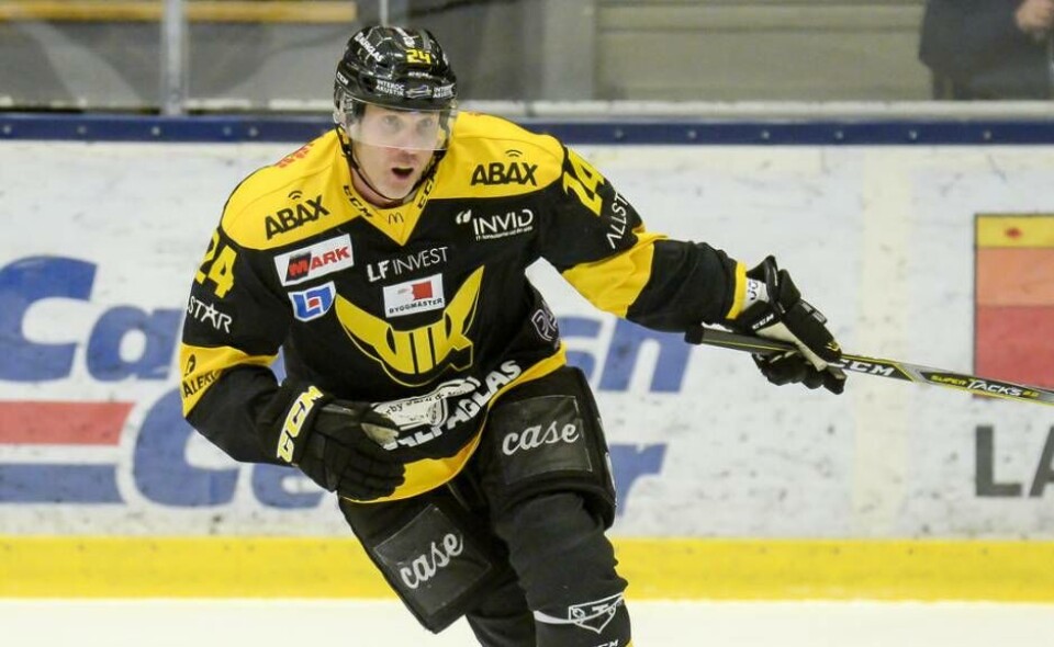 Conny Strömberg var en av de stora hjältarna när VIK tog sig tillbaka till Hockeyallsvenskan. Foto: STEFAN LINDGREN