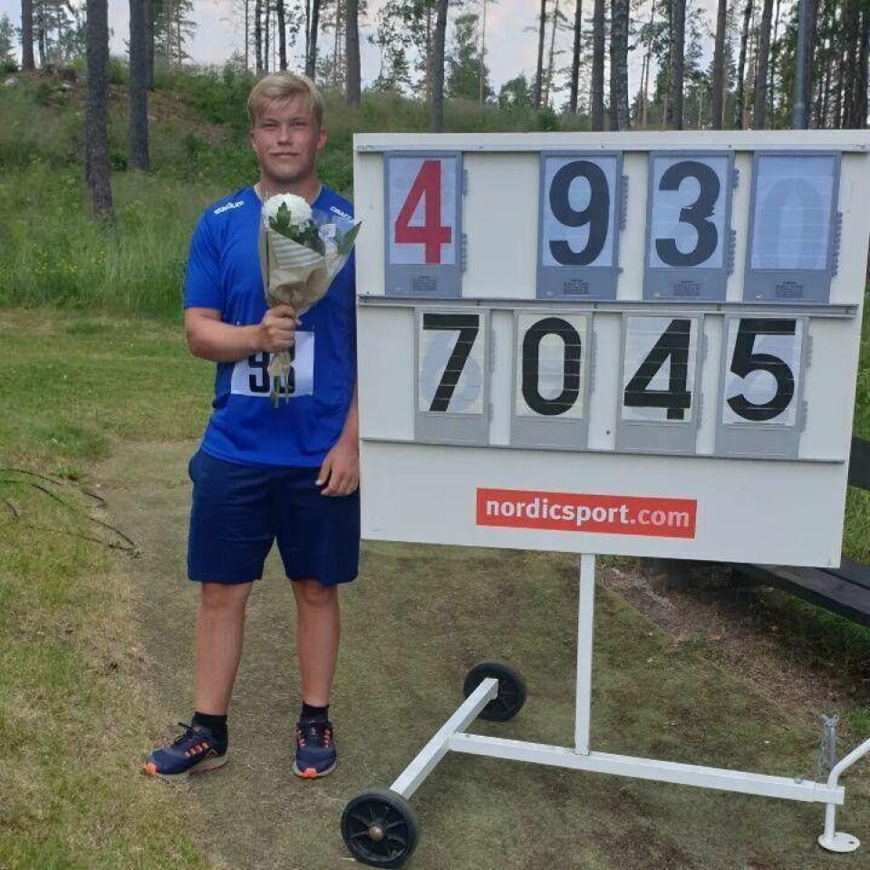 Leo Bystedt klar för Junior-VM