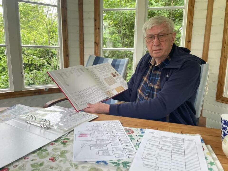 Släktforskare. Lasse Andersson har släktforskat sedan 1970-talet. Nu hjälper han andra att ta reda på mer om sin bakgrund.