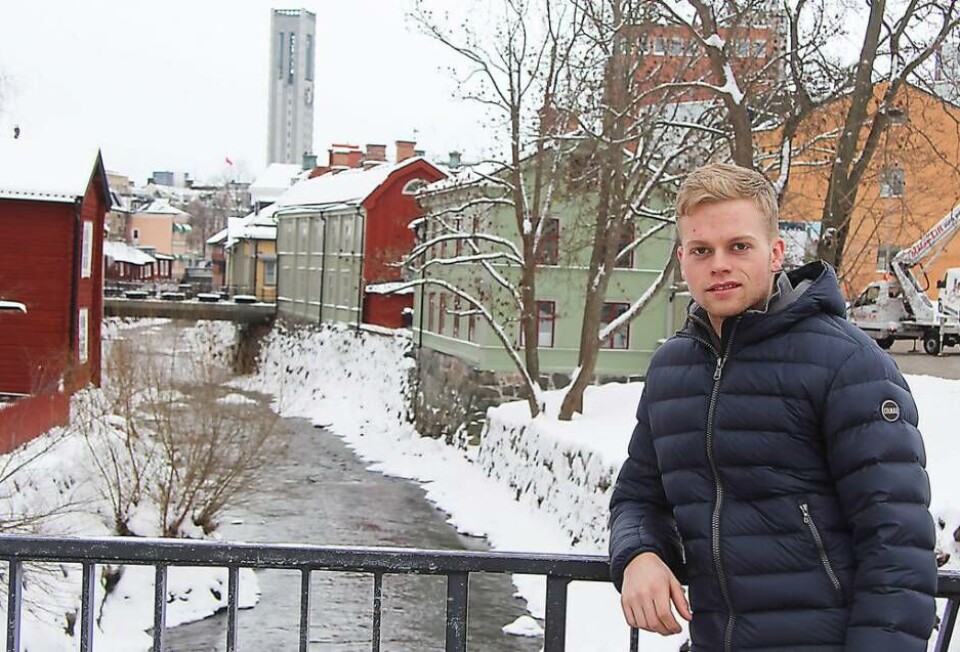 Västeråsaren Emil Skärås lämnar kartingen efter måånga framgångsrika år och satsar nu vidare mot nya mål. Foto: Jonas Bergkvist