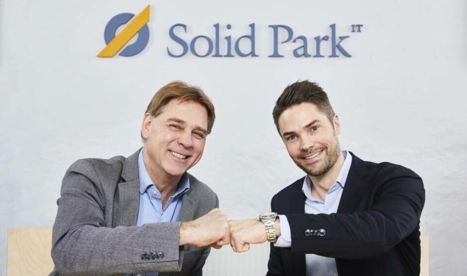 Klas Brink och Johan Åkerlund. Foto: Pia Norlander, BildN