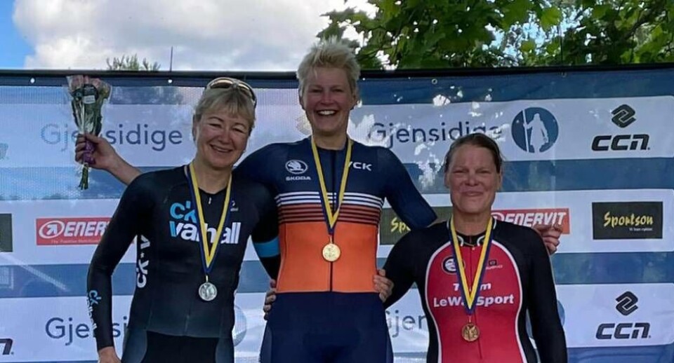 VCK:s Jenny Eliasson vann tempoguld i D50. Foto: VCK