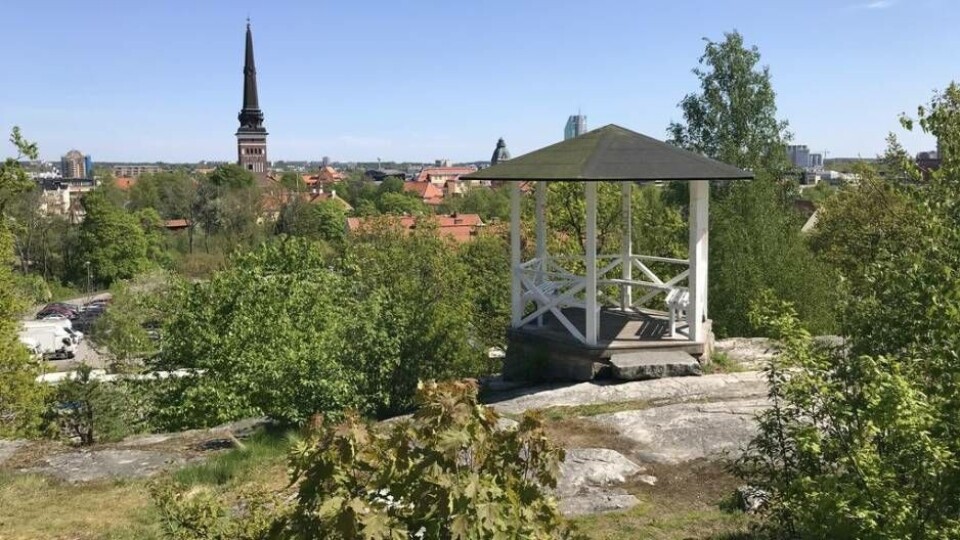 Djäkneberget i Västerås. Foto: Pia Lindhe Rudolf, Västerås stad