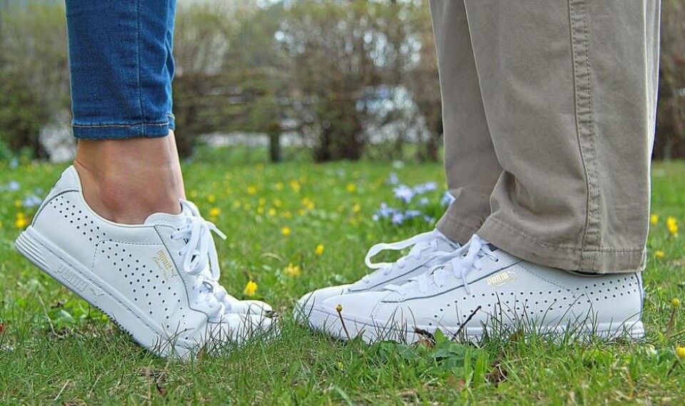 Vitt. Den vita sneakern från Puma (pris: 699 kronor) i äkta skinn kommer i både herr- och dammodell. Foto: Sandra Fonnisson×1 / 7Visa bildtextBild 1 av 7