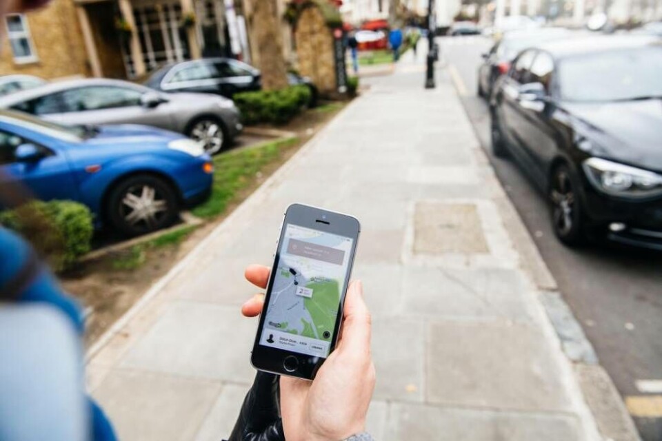 Nu lanseras Uber-appen i Västerås