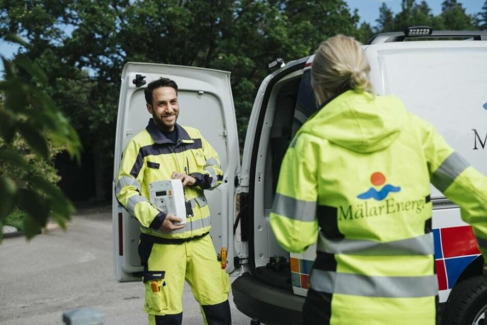Mälarenergi byter ut alla elmätare i regionen fram till år 2025. Foto: Mälarenergi
