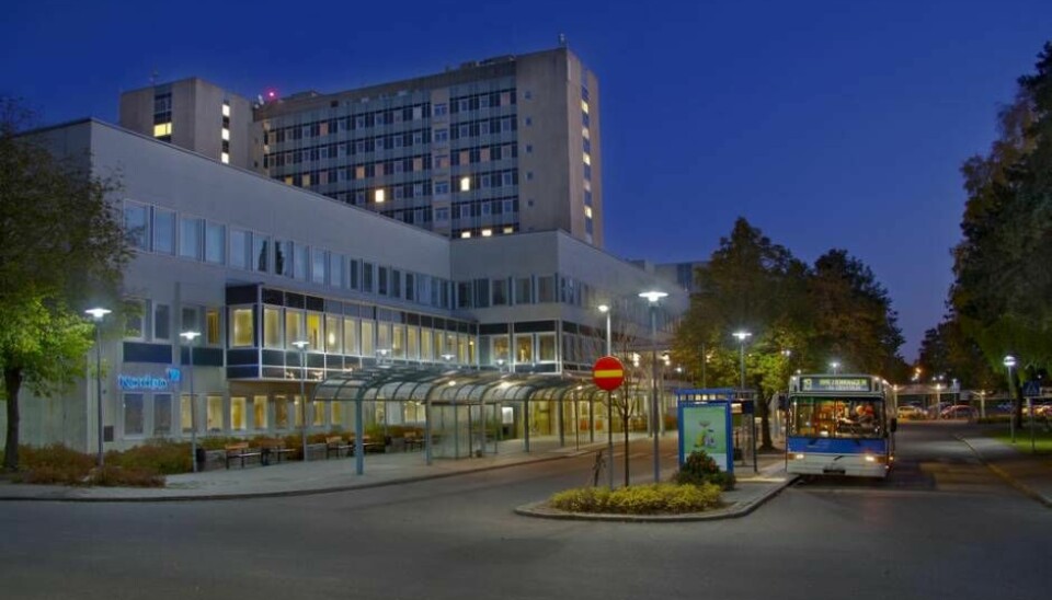 Sjukhuset i Västerås.