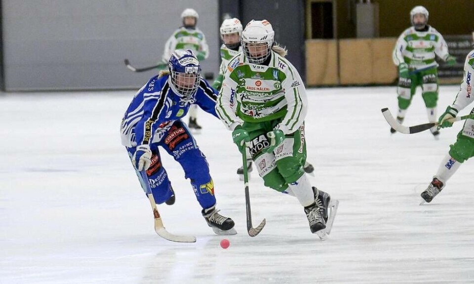 Matilda Plan var tillbaka efter några matchers avstängning. Foto: STEFAN LINDGREN