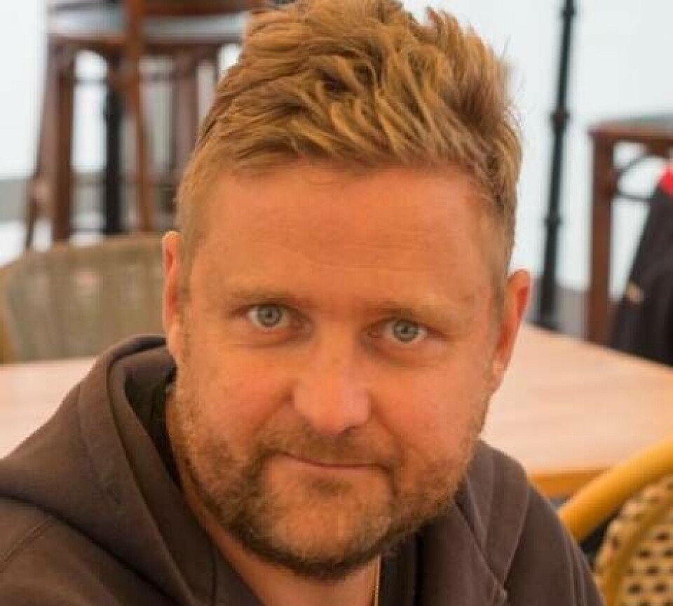 Henric Nilsson, grönvit sportkrönikör.