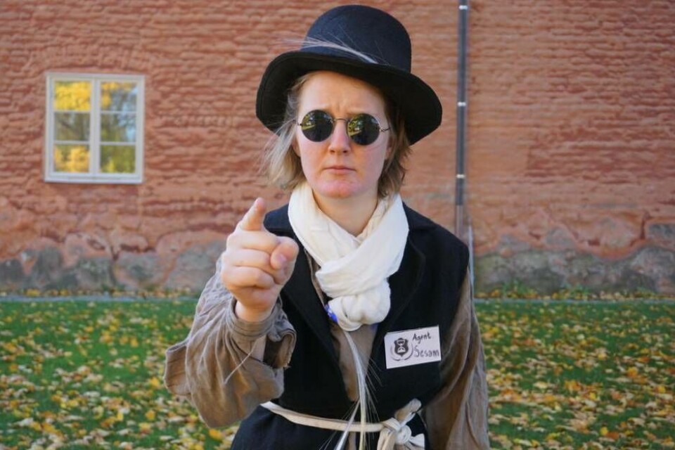 Nu har DU chansen att författa ditt eget lajv. Här en bild Västerås slott för två år sedan när . Lajvverkstaden anordnade äventyret ”Tidshjältarna – Västerås i fara”, då 113 deltagare fick prova på att vara agenter. Foto: Josefine Wijkström/Arkiv