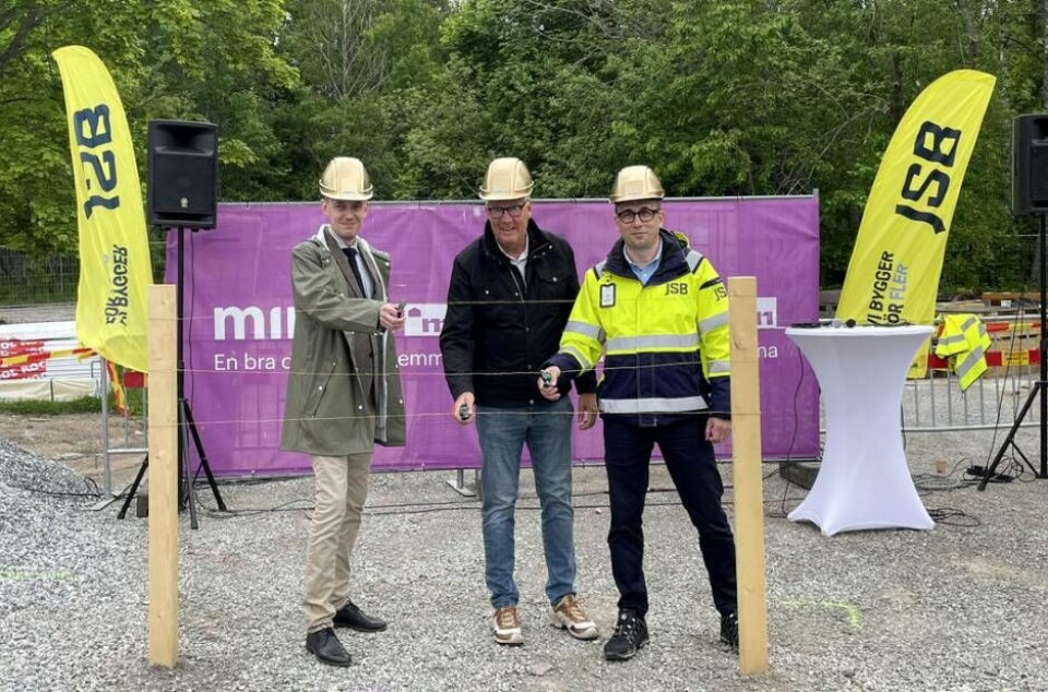 Jesper Brandberg Mikael Källqvist och Fredrik Leo. Foto: Michaela Ericzén