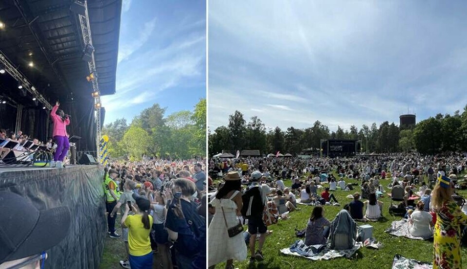 Tusse firade nationaldagen med tusentals västeråsare: 'Magiskt'