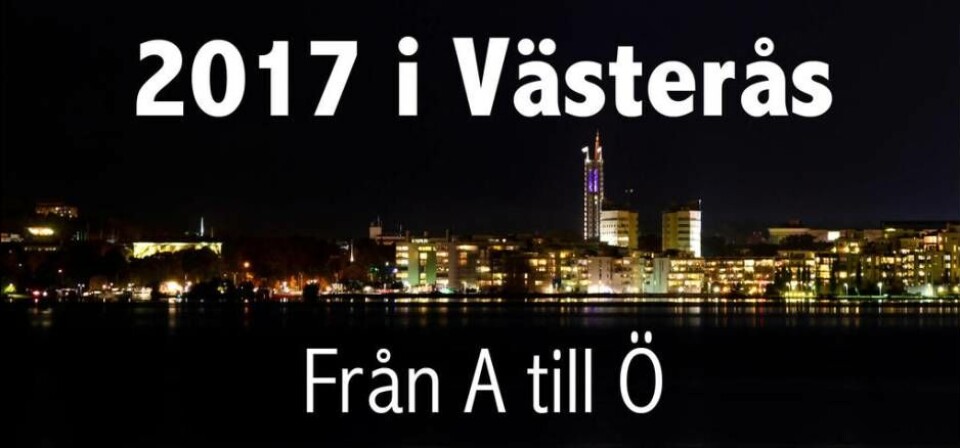 Gott nytt år Västerås!