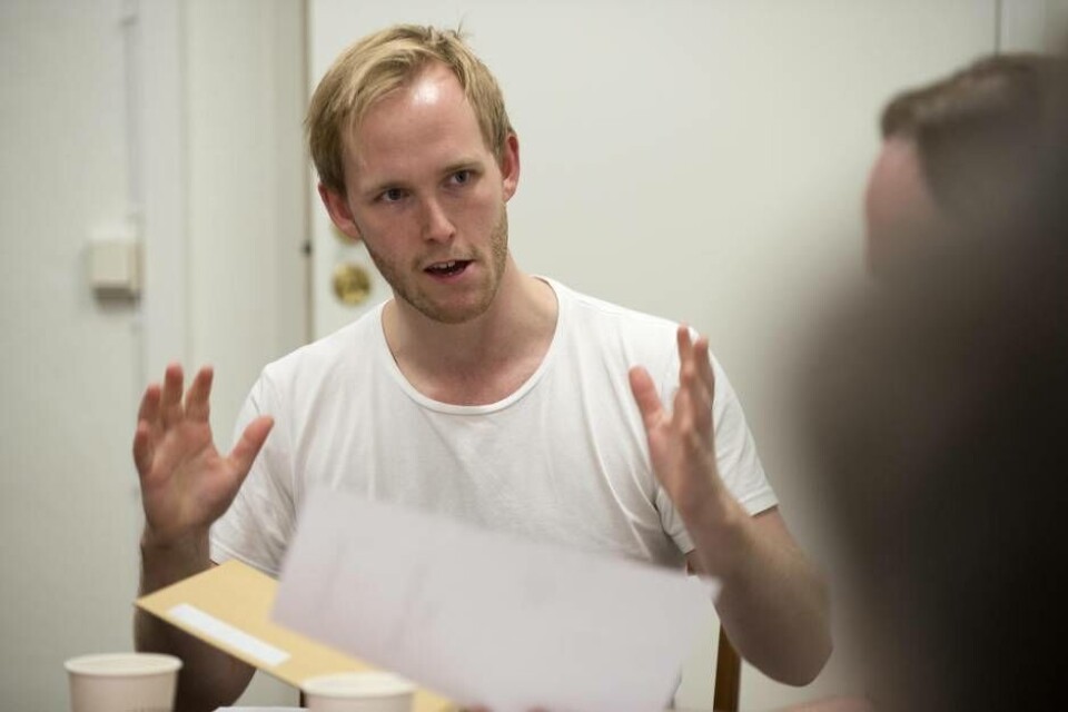 Regissören Jonas Öhrn. Foto: Svante Remshagen