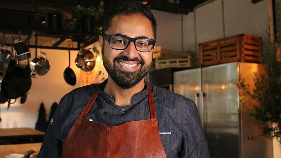 Amir Kheirmand vann Sveriges Mästerkock 2014. Nu gör han comeback i rutan. Foto: Emelie Lovén