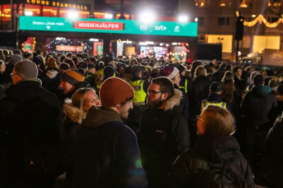 Musikhjälpen. I mitten av december kommer Musikhjälpen till Västerås. Foto: Foto: Mattias Ahlm/Sveriges Radio
