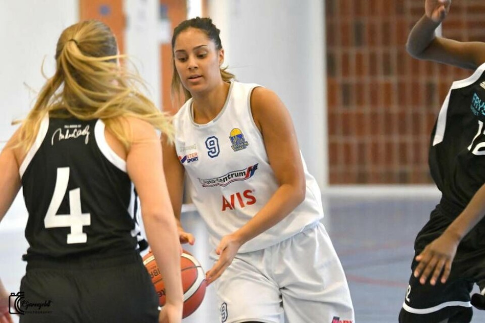 VB:s Jasmine Abdelkader bjöd fint spel uppe i Östersund. Foto: Bjarnefeldt Photography
