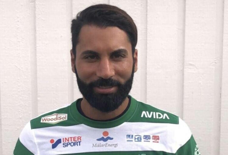 Stefan Batan. Foto: VSK Fotboll