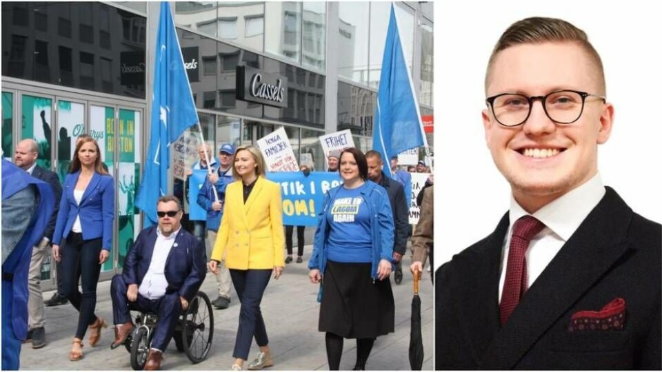 Tidigare SD-toppen går till Kristdemokraterna. Foto: Sofie Tejre/Arkiv