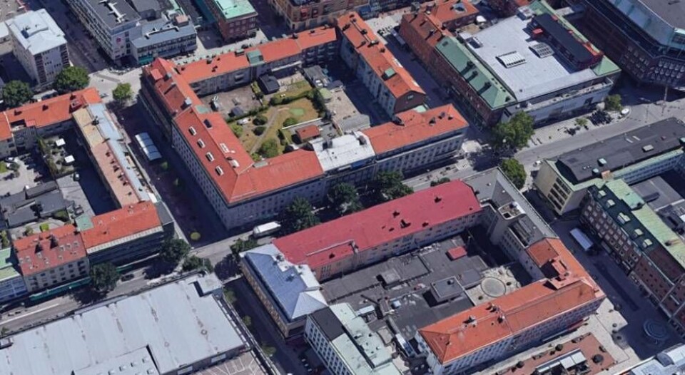Vasagatan i centrala Västerås kommer att få ett rejält ansiktslyft i sommar. Foto: Google