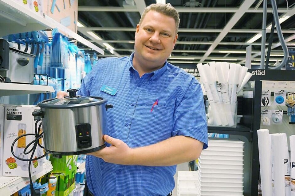Köksmaskin. Magnus Engblom på Clas Ohlson vill tipsa om en slow cooker. ×1 / 6Visa bildtextBild 1 av 6