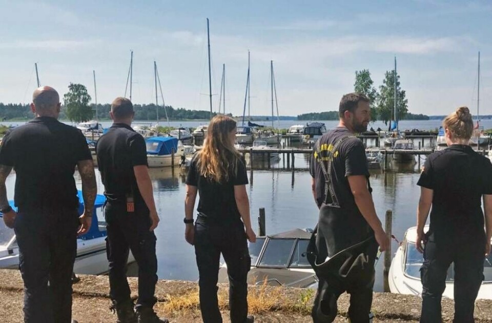 Räddningstjänsten uppmanar till säkert badande i sommar. Foto: Räddningstjänsten Mälardalen Räddningstjänsten uppmanar till säkert badande i sommar. Foto: Räddningstjänsten Mälardalen