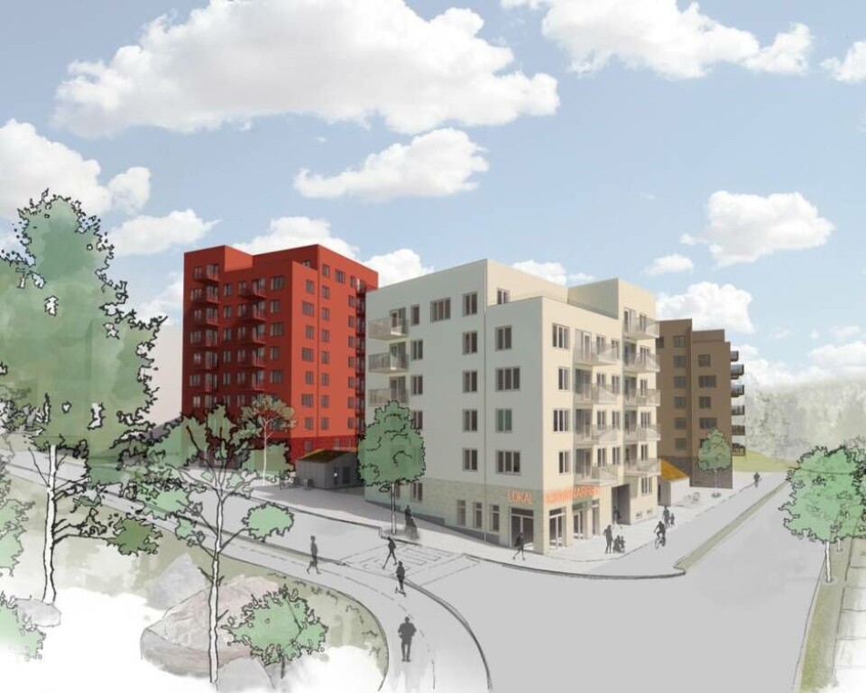 Nu startar bygget av nya området i Råbyskogen