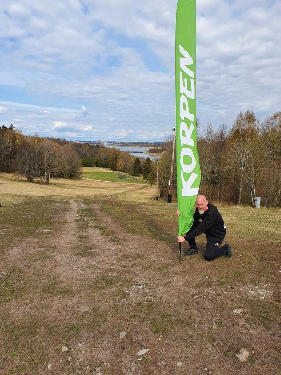 Robert Sturesson på Björnötoppen. Foto: Danny Vingehag Robert Sturesson på Björnötoppen. Foto: Danny Vingehag
