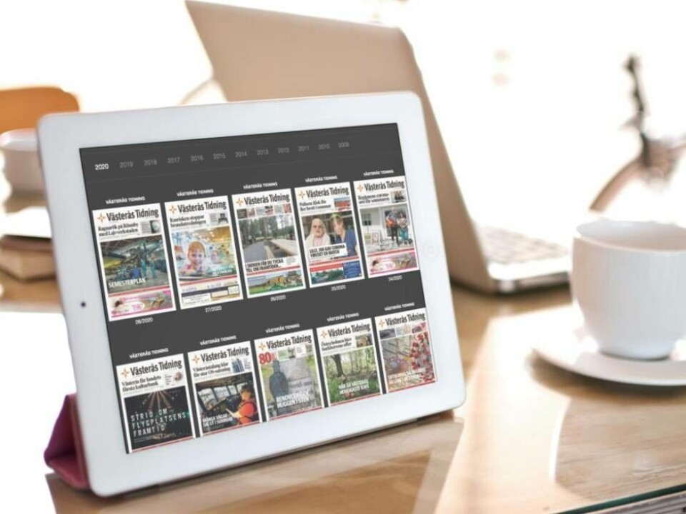 Läs helgens Västerås Tidning som e-tidning