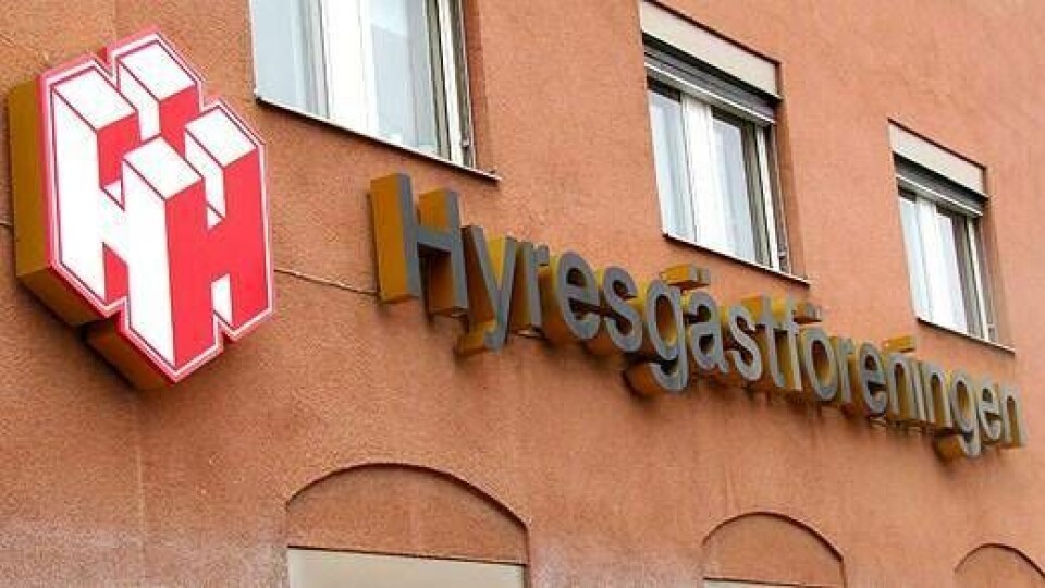 Hyresgästföreningen: 'Tänk om, tänk rätt – sätt stopp!'