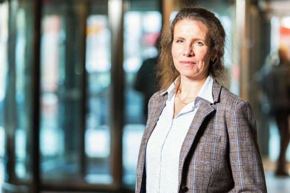 Maria Jonsson, nätchef på Tre. Foto: Måns Lennstrand