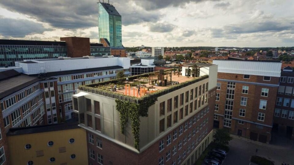 Här kommer B:26, en helt ny mötesplats för co-working, kontor, konferens och restaurang, att öppna i augusti 2019. Foto: ACC