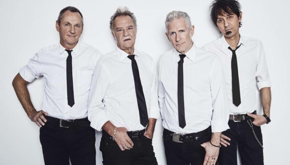 The Boppers, från vänster: Kenneth Björnlund, Ingmar Wallén, Matte Lagerwall och Surjo Benigh. Foto: Pressbild