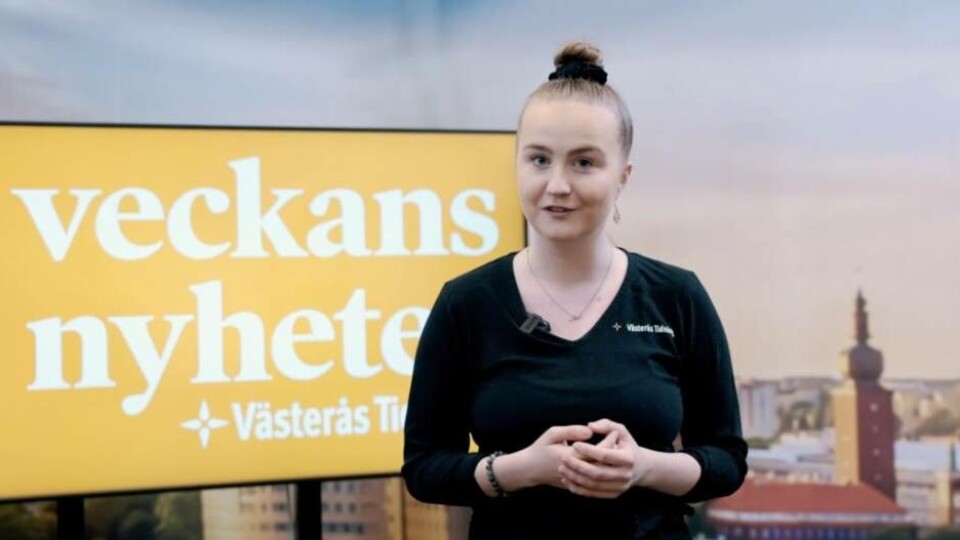 Josefin Östevik guidar oss genom veckans nyhetshändelser från Västerås Tidning. Foto: Avig Kazanjian Josefin Östevik guidar oss genom veckans nyhetshändelser från Västerås Tidning. Foto: Avig Kazanjian