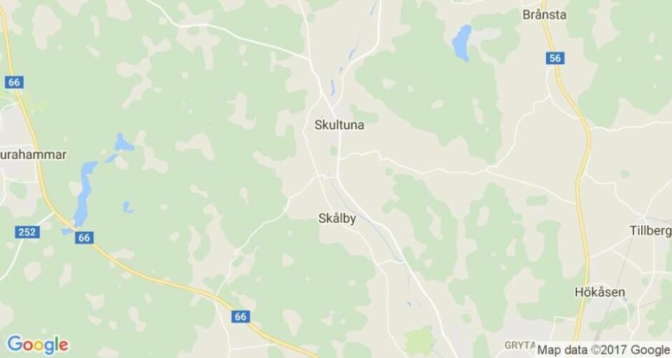 Krockade vid omkörning