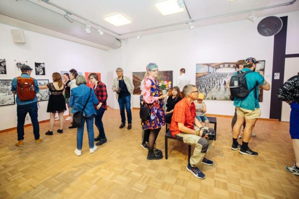 Utställningen visas till och med den 29 maj på Västerås konstmuseum. Foto: avigphoto.se